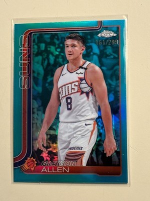 2025-26 Topps Chrome GRAYSON ALLEN Teal Refractor #107! #'d/299
