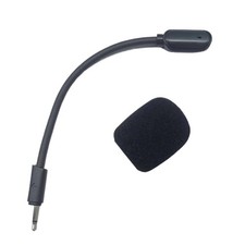 Gaming Boom Microphone for Headsets with Noise Cancellation Detachable 2.5mm ...