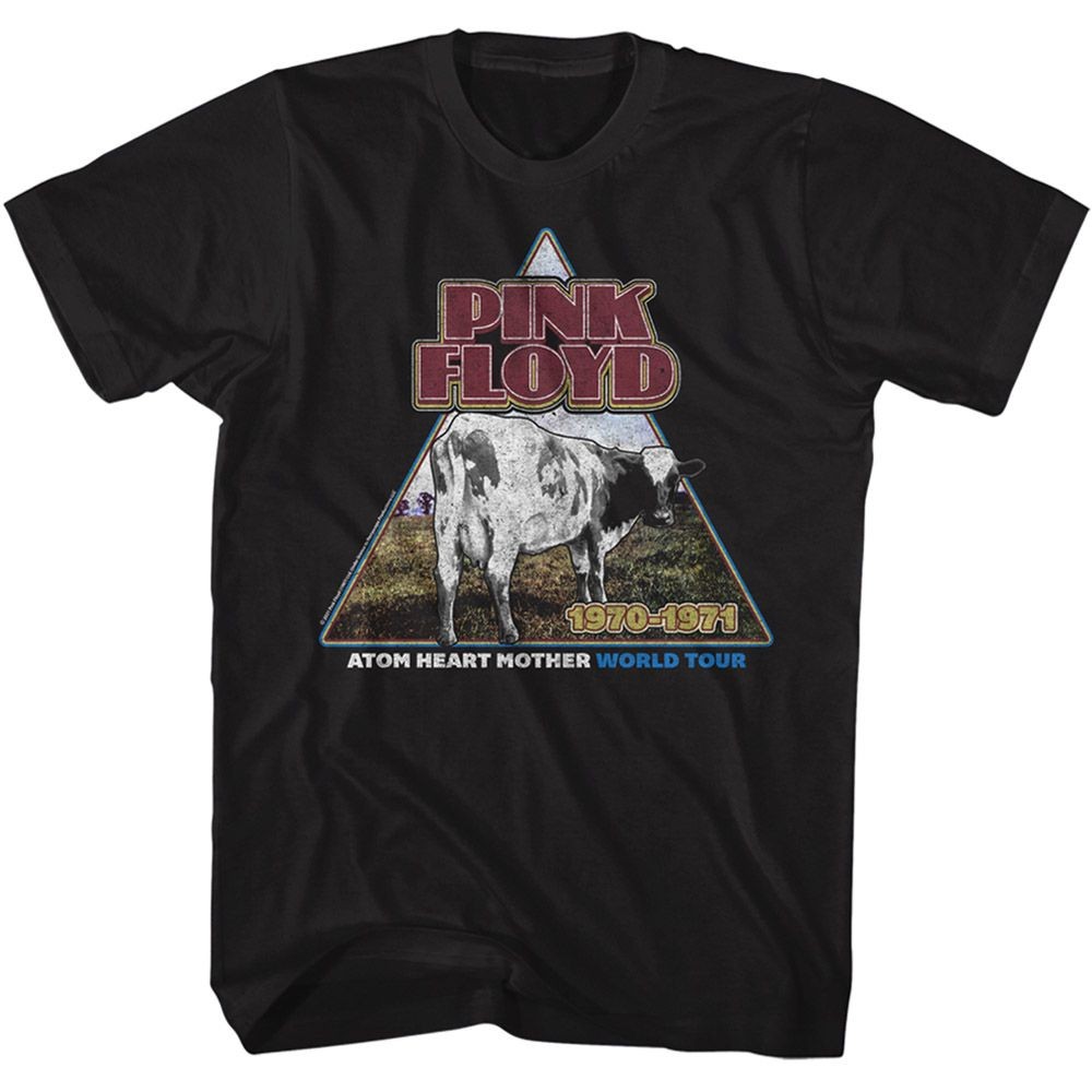 Pink Floyd Atom Heart Mother Black Music Band Shirt | eBay
