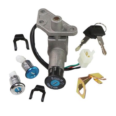 Ignition Switch Seat Lock Set With 2x Keys For Carter Talon Vento Shenke 150