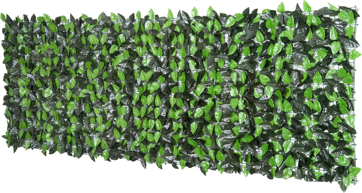 Rotolo Di Siepe Finta Artificiale 3X1 M per Balcone E Giardino, Finta Siepe in P