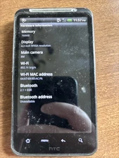 HTC Inspire 4G Smartphone, Black, AT&T, 1GB Internal Storage