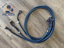 LOT of 3 AudioQuest YIQ-1 Component Video Cable 6FT