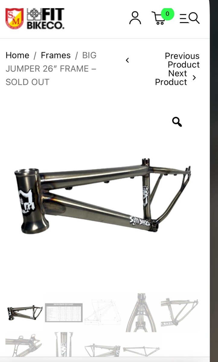 S&M Bikes BJ DJ Frame 23