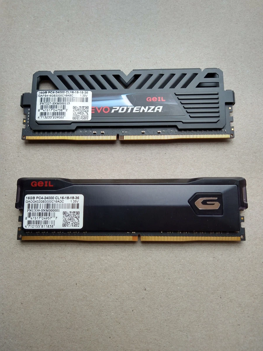 PC4-24000 (DDR4-3000) Bus Speed 32 GB Total Capacity DDR4 SDRAM