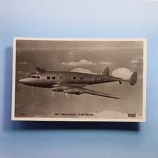 Verkehrsflugzeug Postkarte um 1950 Echtfoto De Havilland Albatros Imperial