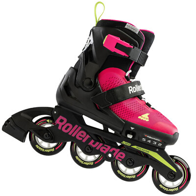 Rollerblade Microblade Kinder-Inliner Inline-Skates größenverstellbar Pink