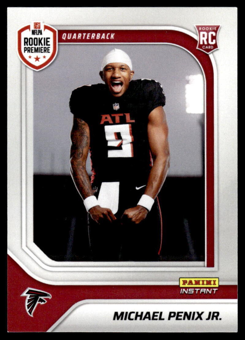 49枚限定 Panini マイケル・ペニックス・ジュニア PSA 9 RC 2024 Prizm Michael Penix Jr Fireworks Green Prizm Psa 9
