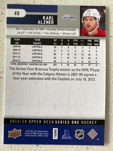 ( USELECT CARDS ) 2013-14 Upper Deck HOCKEY SINGLES / INSERTS🔽 - Picture 96 of 502