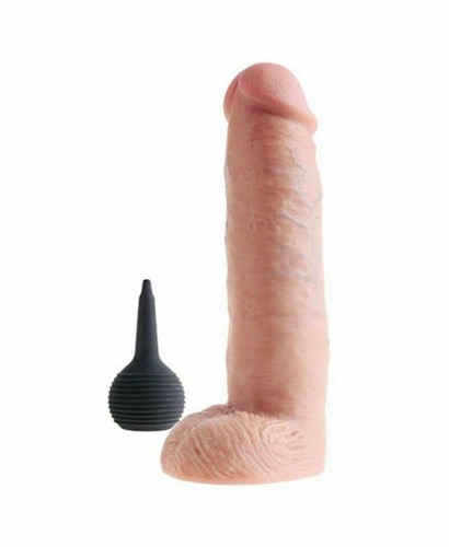 fallo dildo realitico con testicoli squirting vaginale anale pene finto sex toys - Imagen 6 de 6
