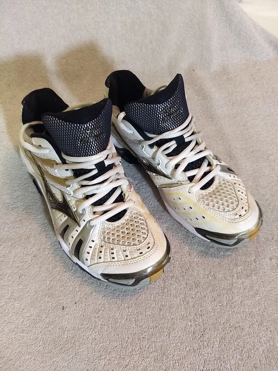 Mizuno (WMNS) Wave Tornado 7 White Volleyball Shoes (9KV-38009
