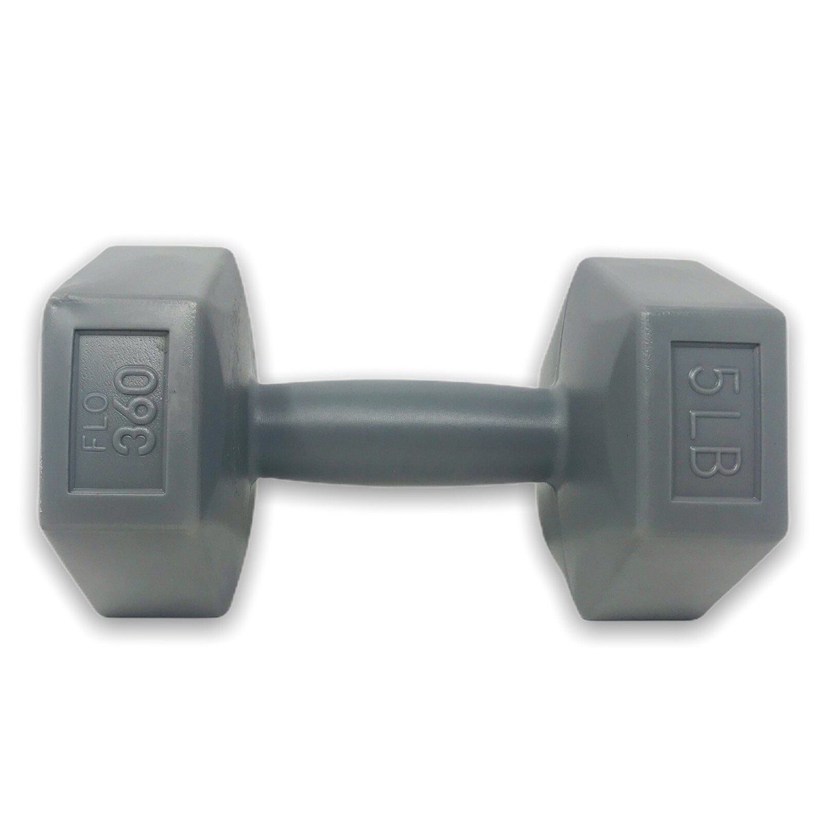 NEUF Flo 360 20 lb haltères ensemble (10 lb chacun) gris