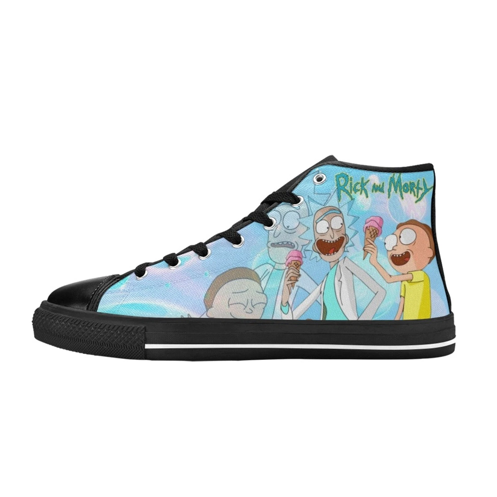 Rick and Rick and Rickandmorty Sneakers High Top Canvas Shoes, Rick and Rickandmorty Sneakers