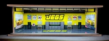 Jegs Theme 1:64 Model Diorama Garage LED Lighting! For Hot Wheels & Other 1/64