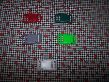 Wet Nose Designs Fancy Berry Plaid Dog Collar Strawberry Plaid COLOR Buckle