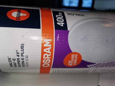 Osram Vialox NAV-E Natriumdampflampe Super 4Y 400W E40