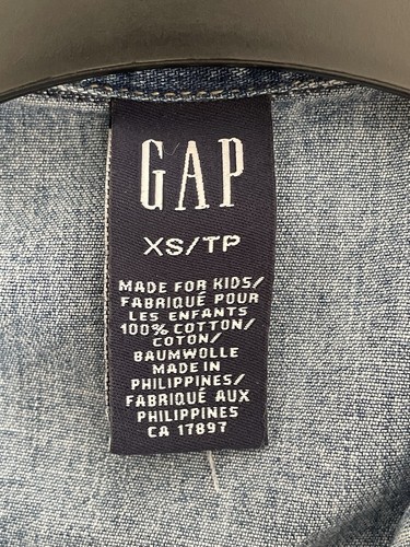 GAP: Girls Dark Blue Denim Jacket: Size XS - Picture 9 of 9
