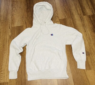 Vintage Champion Reverse Weave Embroidered Hoodie Mens XS