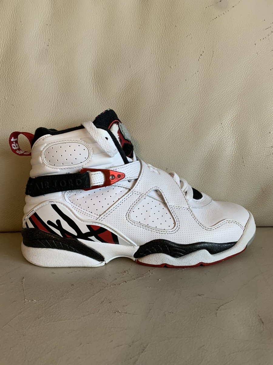 Barely Used 100% Authentic Air Jordan Alternate White, Red, Black Size