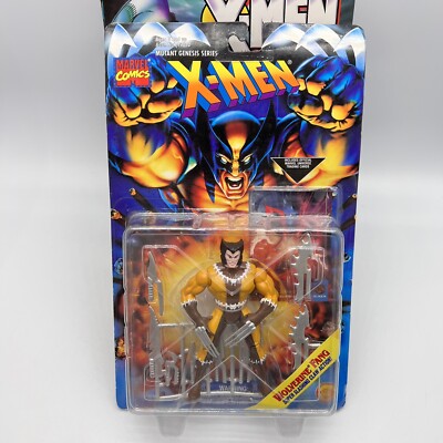 Marvel X-Men Action Figure Lot Of 6 Wolverine, Cyclops Toybiz