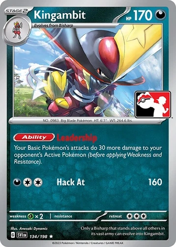 Kingambit 134/198 Prize Pack Series Cards