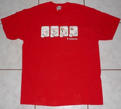 CHROMA KEY Very RARE Original Shirt L KEVIN MOORE Dream Theater