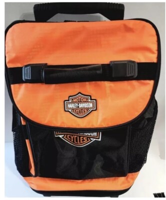 NEW HARLEY DAVIDSON INSULATED ROLLING COOLER BACKPACK TRAVEL BAG