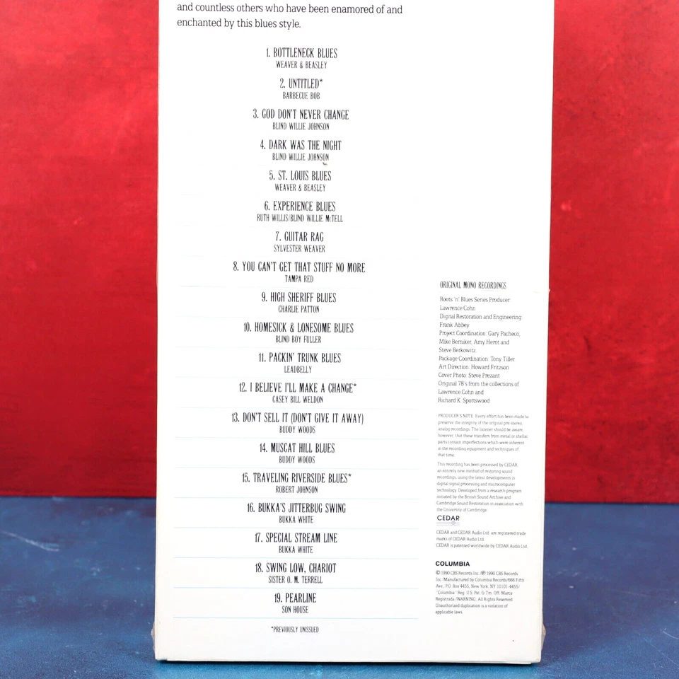 The Slide Guitar Bottles Knives & Steel CD Longbox Roots N Blues 1990 Sealed Foto 3 de 4