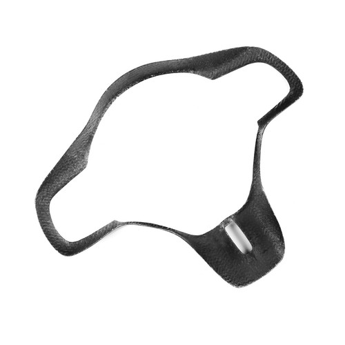 Real Dry Carbon Fiber Steering Wheel Cover Trim For Mitsubishi Lancer EVO X 10th - Picture 9 of 12