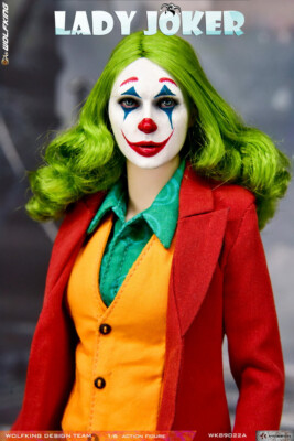 Wolfking 1/6 WK89022A Female Lady Joker Deluxe Ver 12inch Action
