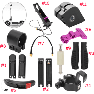 Various-Repair-Spare-Parts-Accessories-for-8inch-electric-scooter-complete