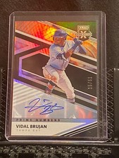 Vidal Brujan 2020 Elite Extra Prime Numbers B  - Auto # 15/51   Marlins