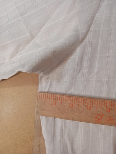 Vtg Sears Perma Prest Shirt Mens Sz 15 1/2  32-33 Button Up GREAT Design ! J39 - Picture 9 of 13