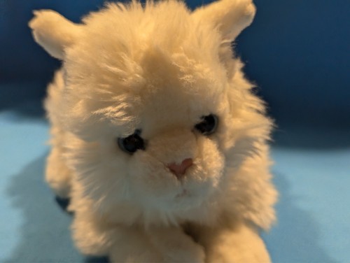 KATZE WEISS STOFFTIER KUSCHELTIER CAT - Bild 2 von 7