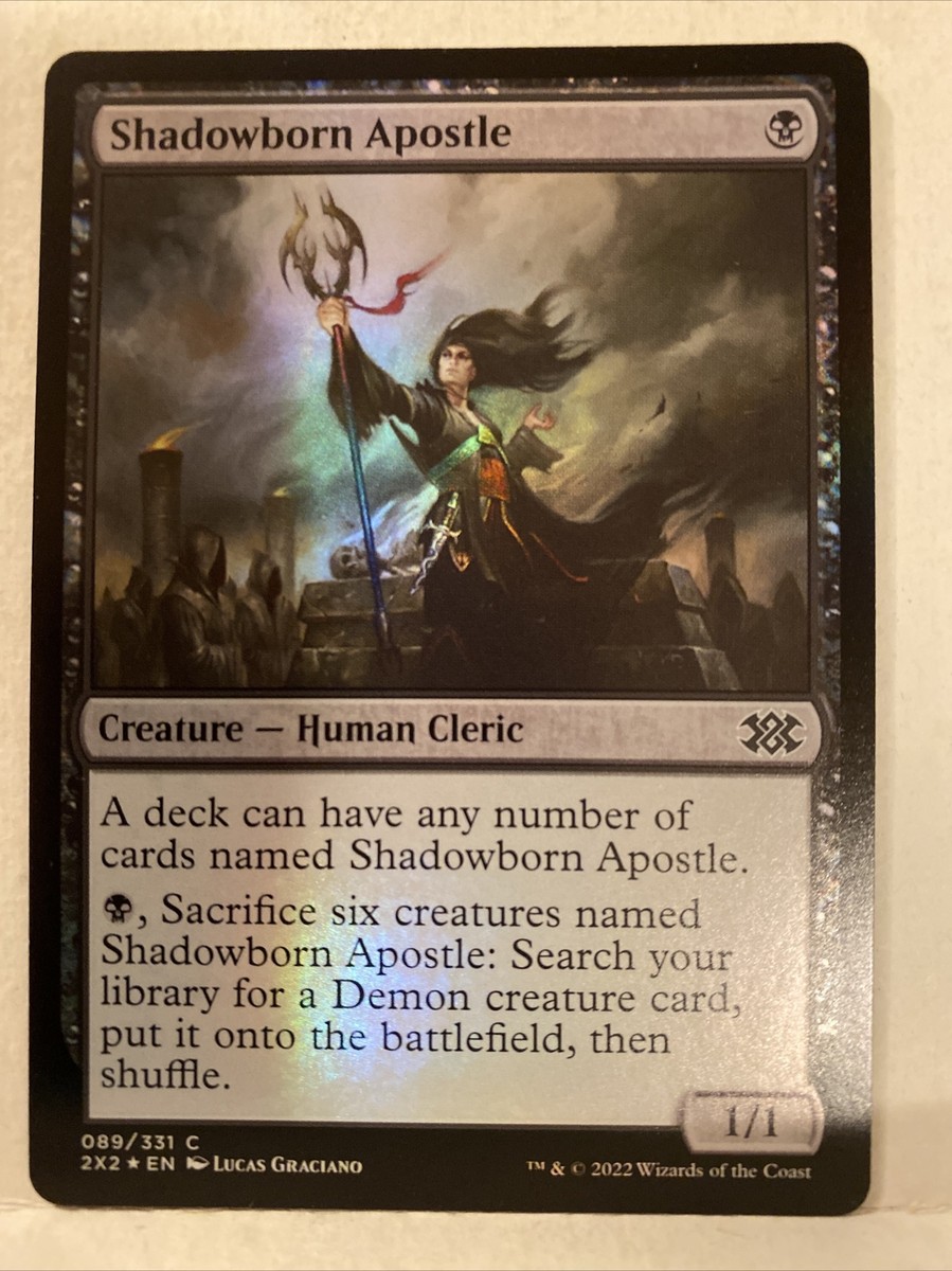 Mtg Collector Booster Box Shadowborn Apostle | Double Masters 2022 | Magic:  The Gathering | Near Mint | English