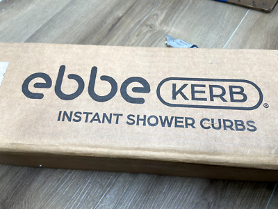 Ebbe America EK-SC375 Ebbe KERB 37.5'' Shadow Shower Curb - Chrome