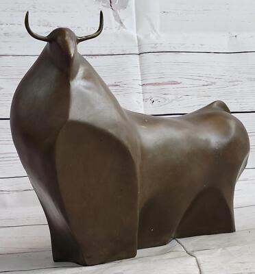 Modern Art Abstract Bull Bronze Figurine BOTERO Statue Sculpture Figurine Figure