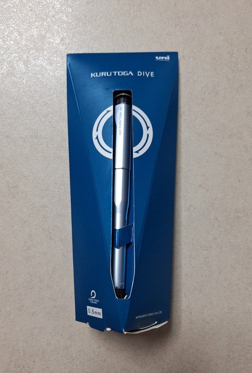 UNI Kuru Toga Dive - 0.5mm Mechanical Pencil CASCADE BLUE