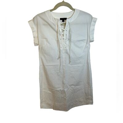 J CREW LACE UP SHIRT DRESS NEW WOMENS SIZE XS PETITE | eBay J CREW LACE UP SHIRT DRESS NEW WOMENS SIZE XS PETITE | eBay