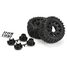 Pro-line Trencher Lp 2.8 Low Profile Tires On Raid Adj Offset Wheels 12mm Hex Pro-line Trencher Lp 2.8 Low Profile Tires On Raid Adj Offset Wheels 12mm Hex