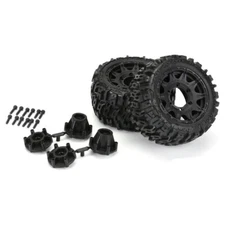 Pro-Line Trencher LP 2.8 Low Profile Tires on Raid Adj Offset Wheels 12mm Hex