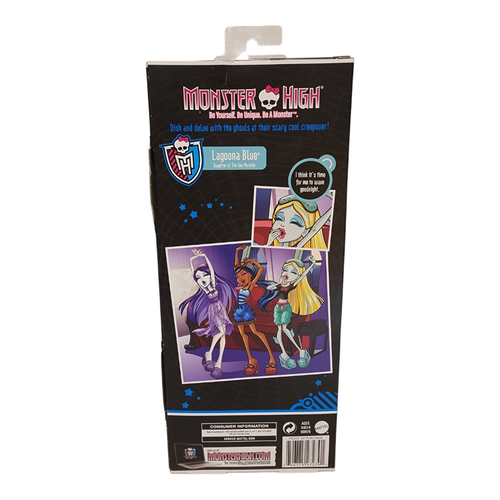 NIB 2012 Monster High Dead Tired Lagoona Blue Daughter of the Sea Monster NOS - Picture 4 of 10