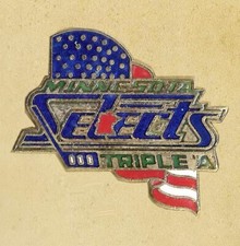 Minnesota Select Triple 'A' Junior Ice Hockey Club USA Official Pin Old