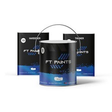 2K Acrylic Automotive Paint Any RAL Colour with Satin Finish-2 Litre Kit