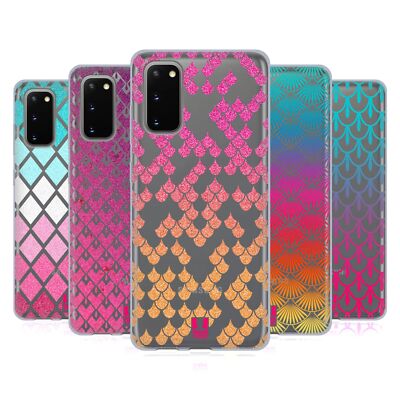 HEAD CASE DESIGNS BUNTE SKALEN SOFT GEL HANDYHÜLLE FÜR SAMSUNG HANDYS 1