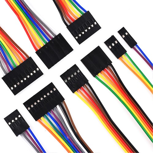 DuPont Line 2.54mm Ribbon Connector Wire Cable F-F 10/15/20/30-50cm 1Pin - 10Pin - Picture 12 of 12