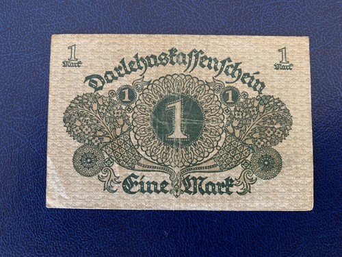 1920 GERMAN 1 MARK BANKNOTE-VERY GOOD - Picture 4 of 4