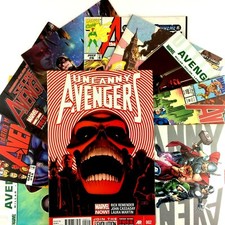 Avengers 10 Comic Lot Marvel #1 Uncanny Ultimate Secret Assemble World 