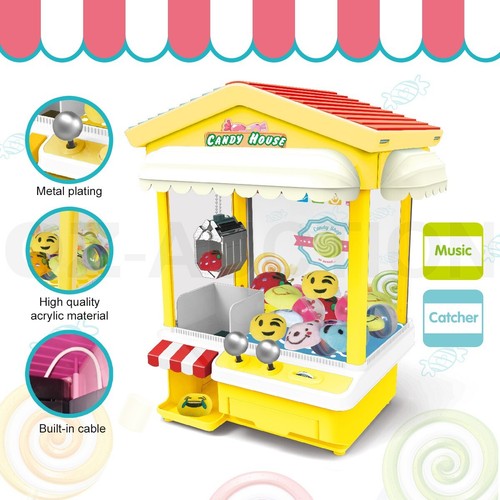 Carnival Style Vending Arcade Claw Candy Grabber Prize Joystick Machine Kids toy - Picture 32 of 36