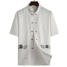 Traditional Chinese Tang Suit Shirt Kung Fu Tai Chi Uniform Martial Arts Outfit